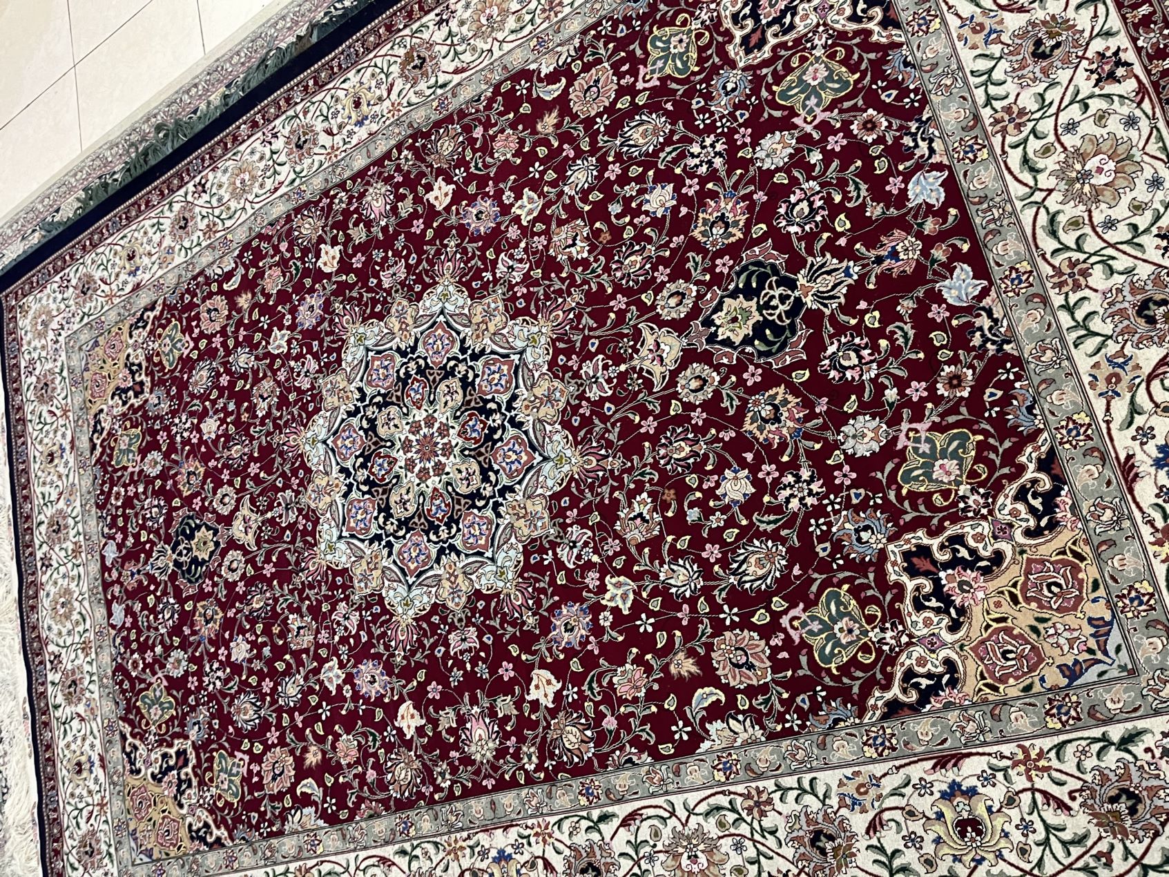 فرش قالیچه دستبافت رج هفتاد